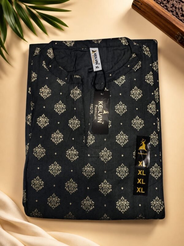 Women’s Printed Rayon Top – Premium Ethnic Print | XL
