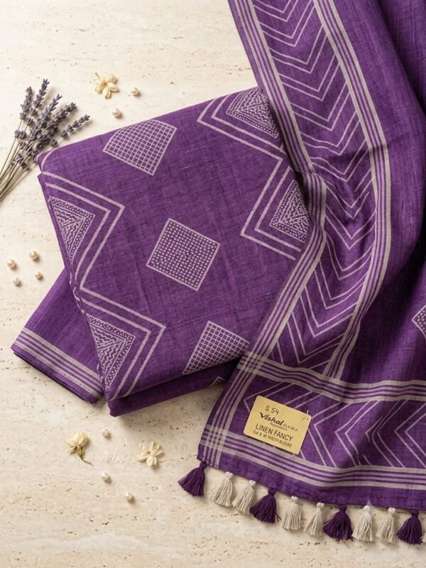 Premium Linen Saree
